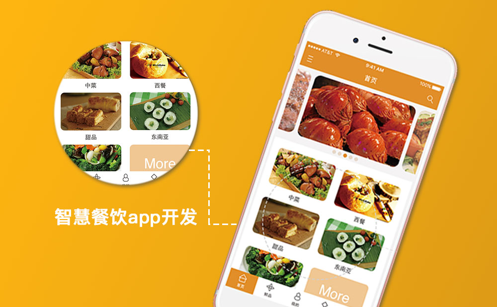 智慧餐飲app開(kāi)發(fā)：通過(guò)打通線(xiàn)上業(yè)務(wù)和后臺(tái)系統(tǒng)，打造自己專(zhuān)屬的餐飲APP